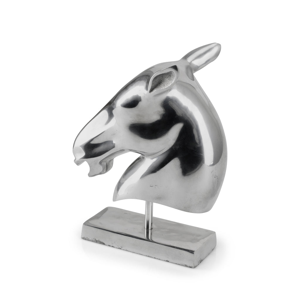 Chrome Horse Bust (A+D)