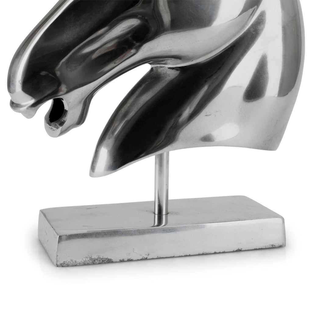 Chrome Horse Bust (A+D)