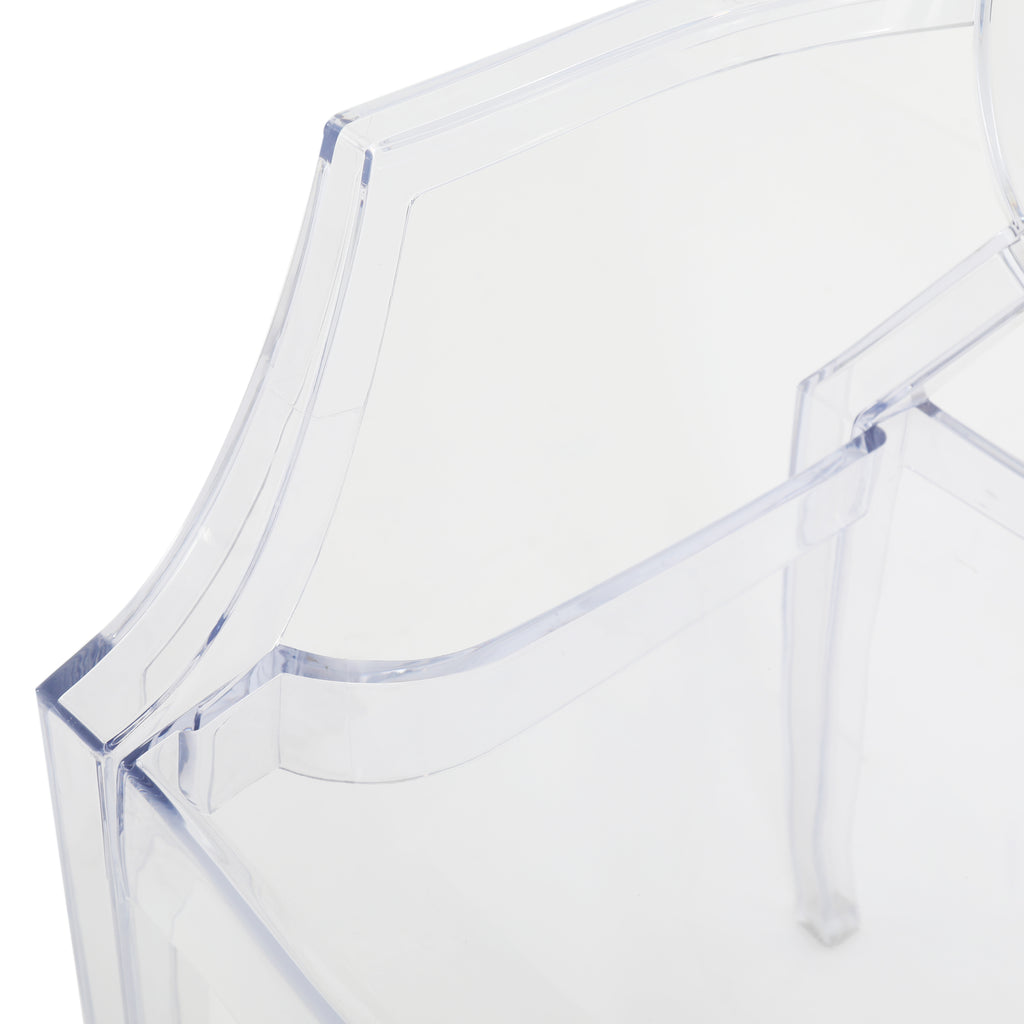 Kartell Lucite Ghost Arm Chair