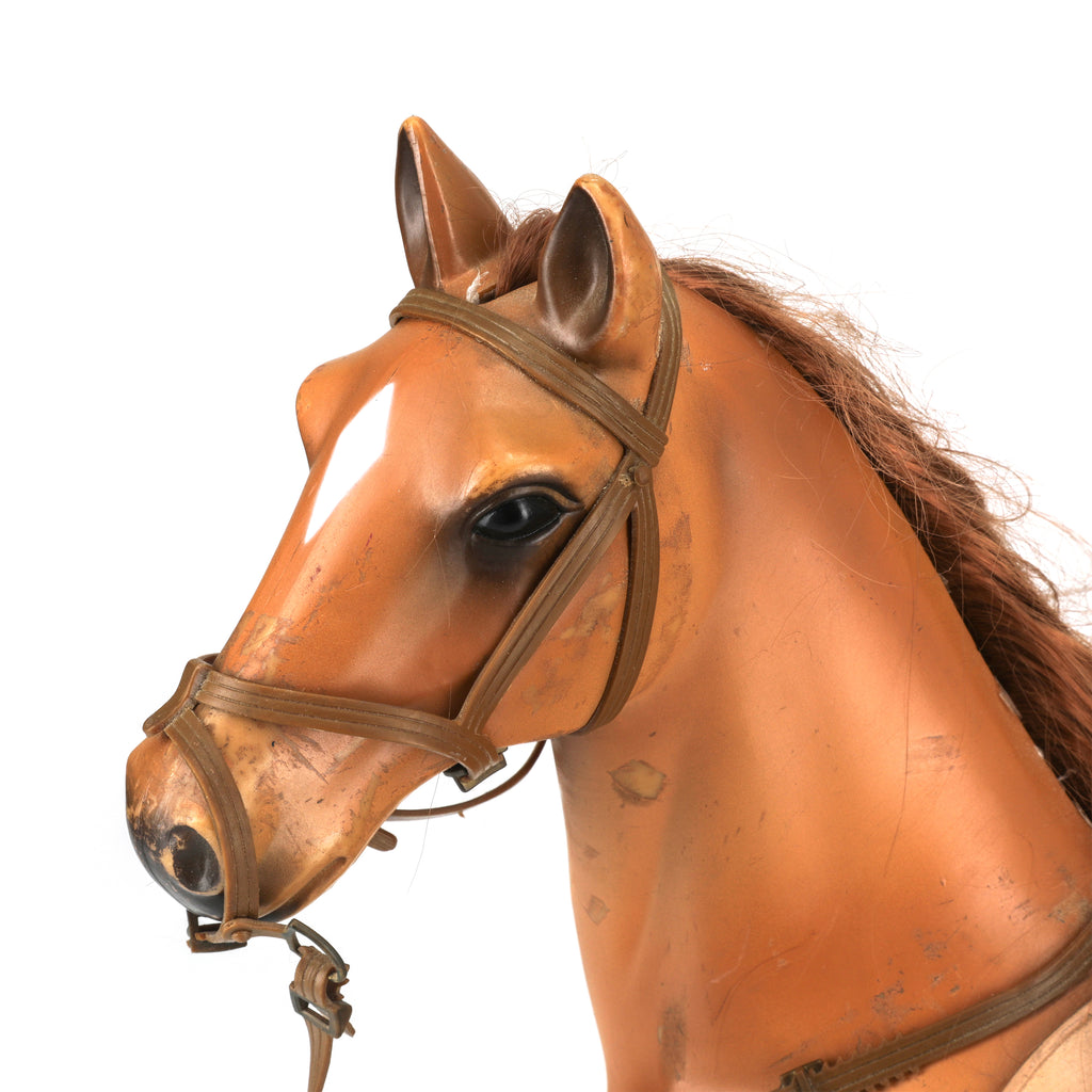 Brown Acrylic Horse Toy