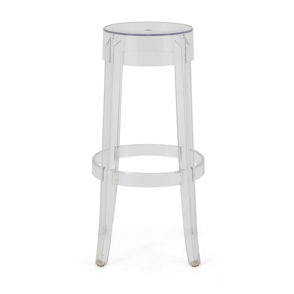 Clear Lucite Kartell Ghost Stool