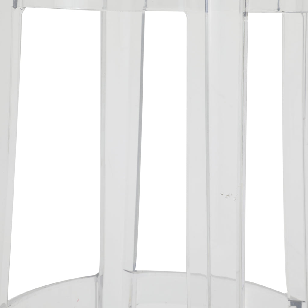 Clear Lucite Kartell Ghost Stool