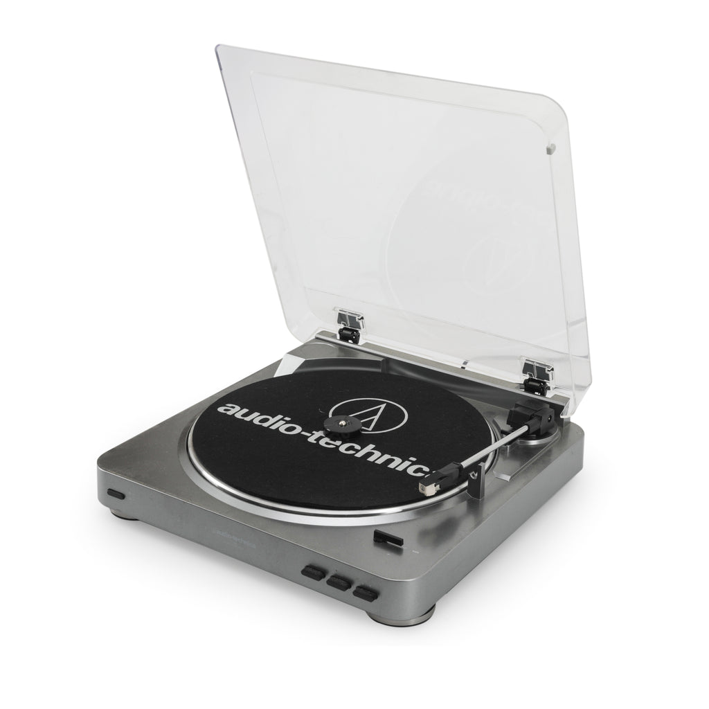 Audio Technica Silver Turntable