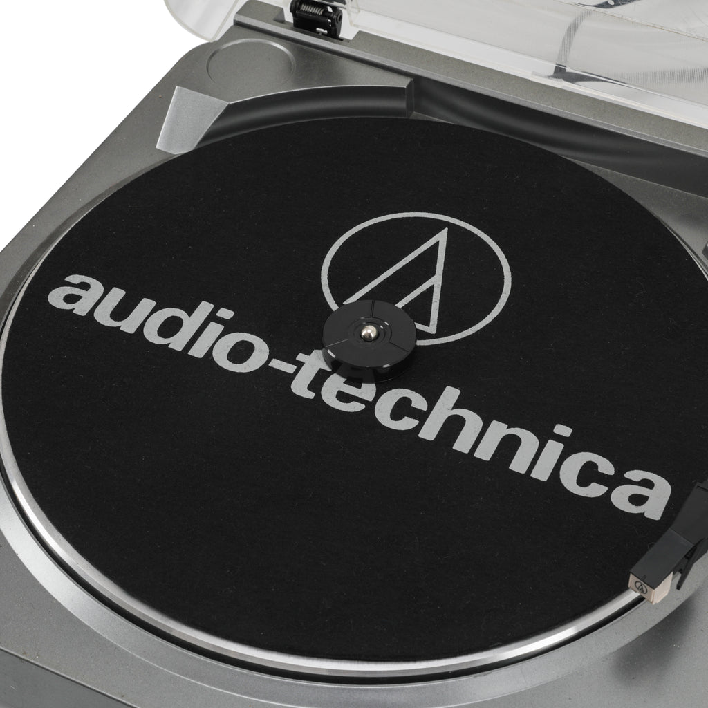 Audio Technica Silver Turntable