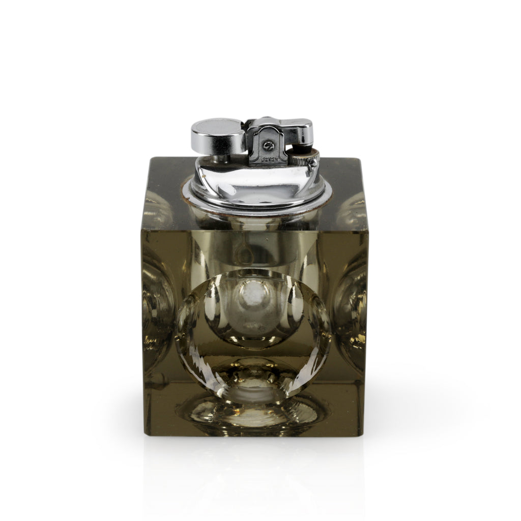 Smoked Acrylic Cube Lighter