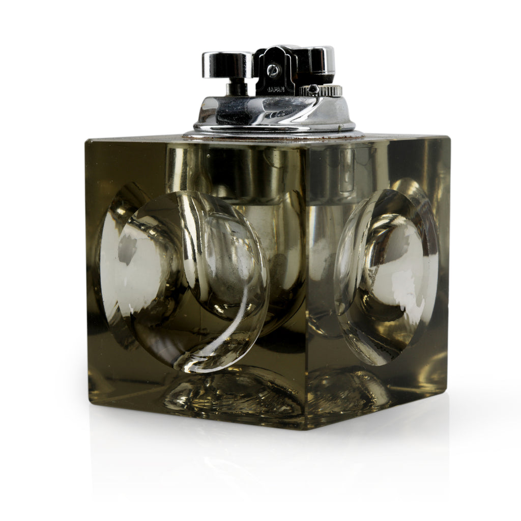 Smoked Acrylic Cube Lighter