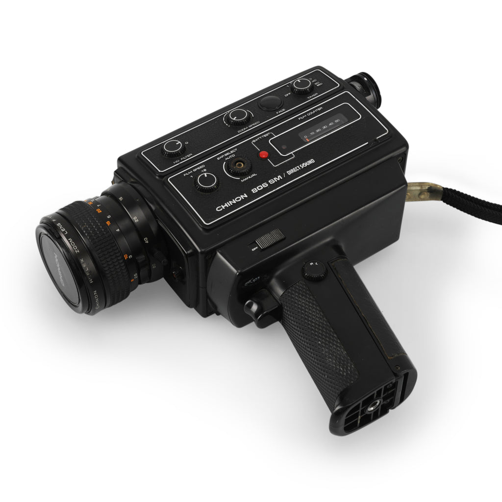 Black Chinon Pistol Grip Video Camera