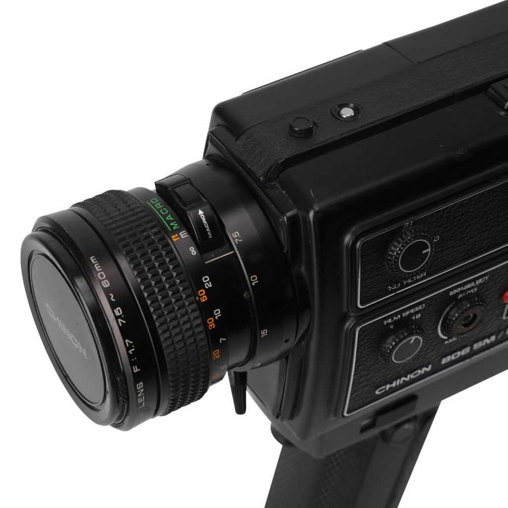 Black Chinon Pistol Grip Video Camera