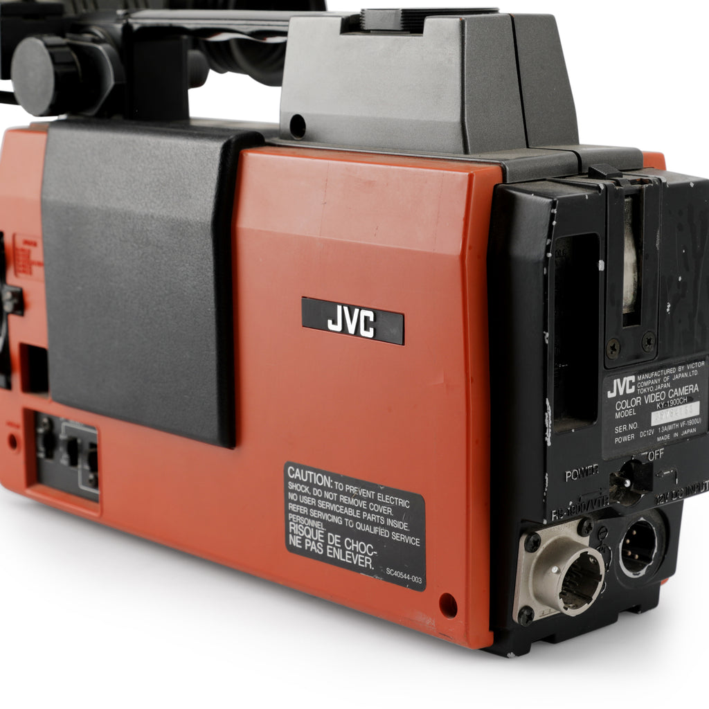 Burnt Orange JVC Video Camera