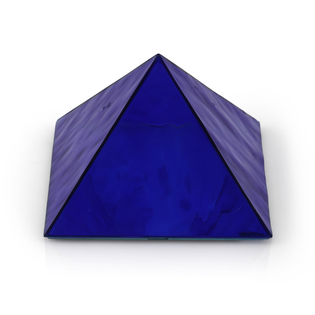 Blue Glass Pyramid (A+D)