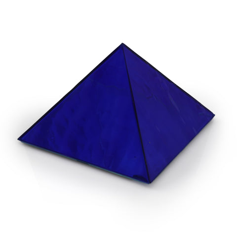 Blue Glass Pyramid (A+D)