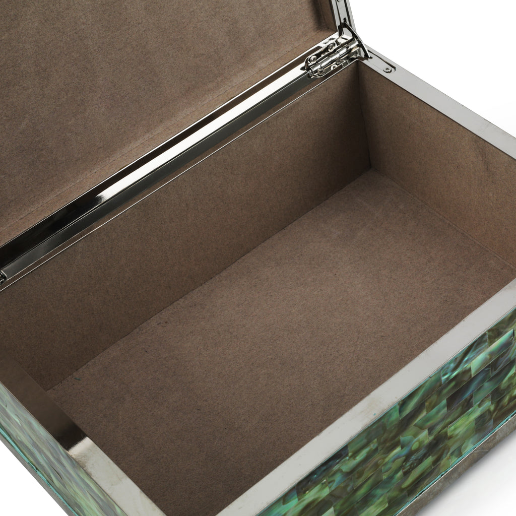 Iridescent Green Tile Box (A+D)