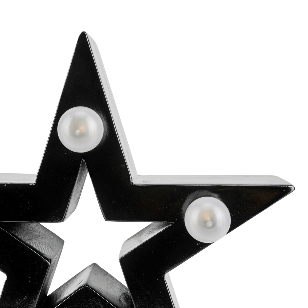 Black Star Wall / Table Lamp