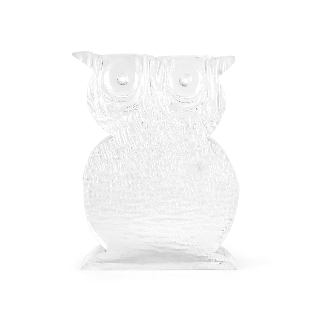 Thick Glass Owl (A+D)