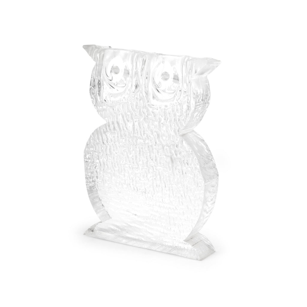 Thick Glass Owl (A+D)