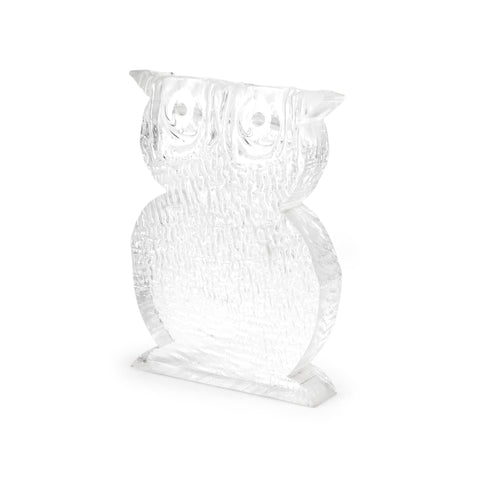 Thick Glass Owl (A+D)