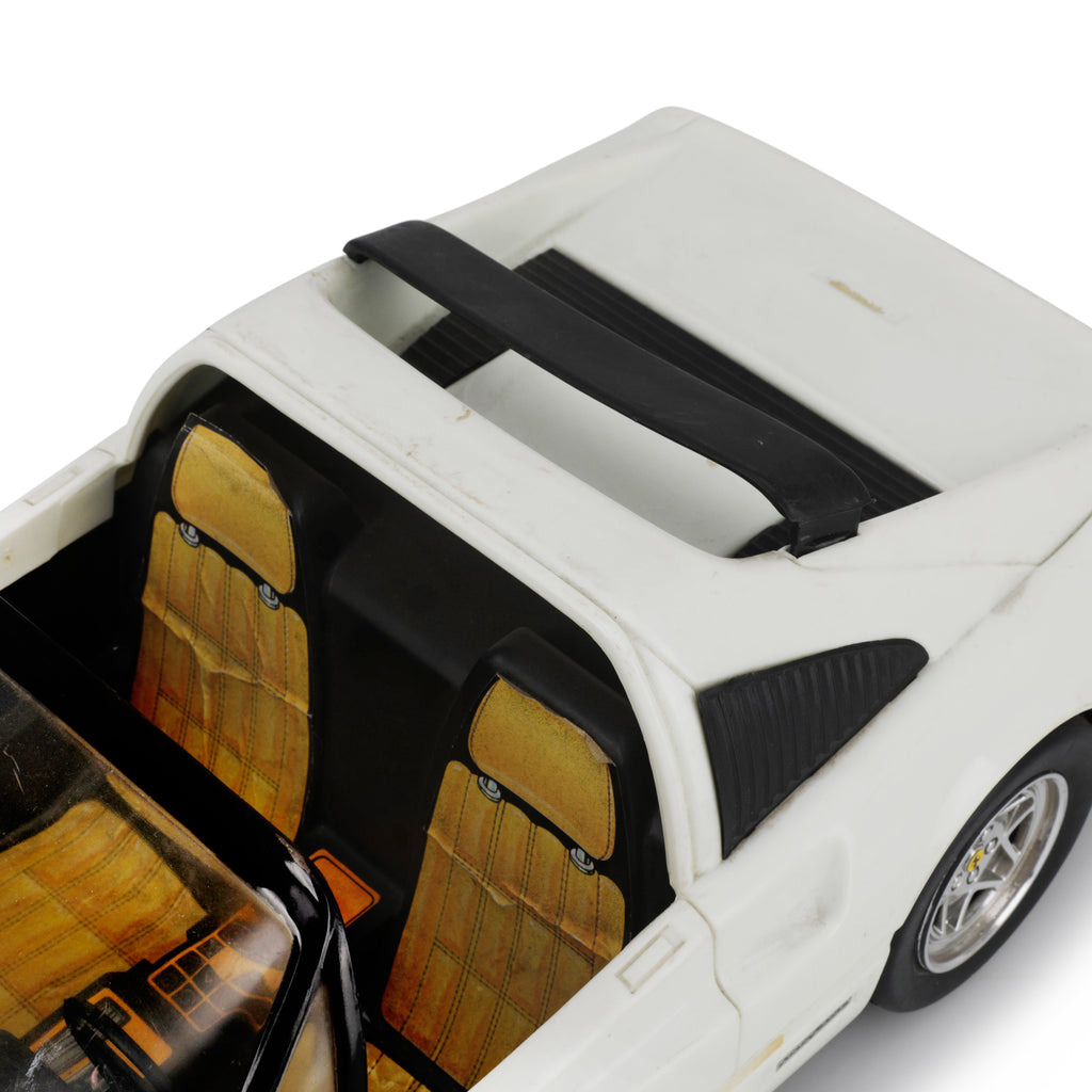 White Toy Sports Car (A+D)