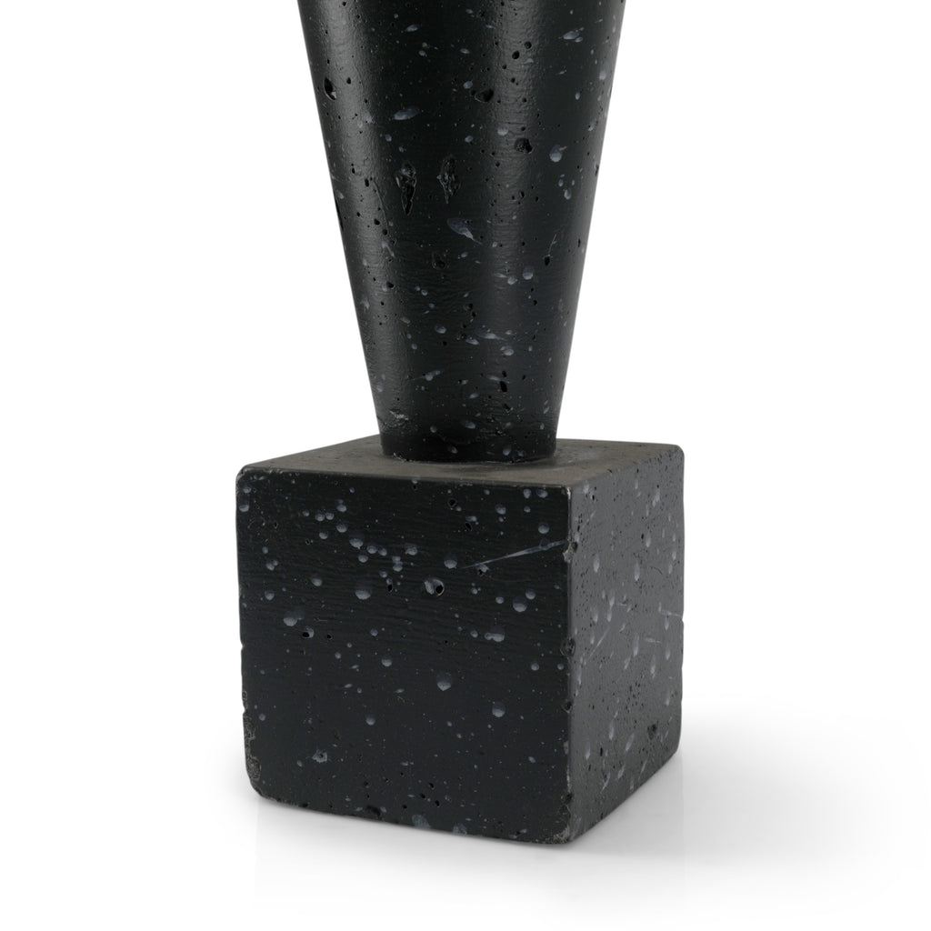 Medium Black Cone Planter