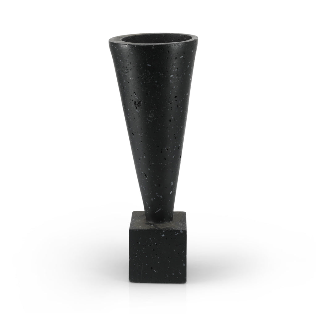 Large Black Cone Planter