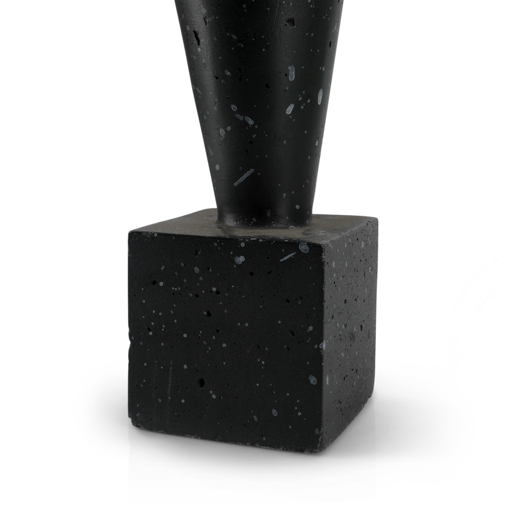 Large Black Cone Planter