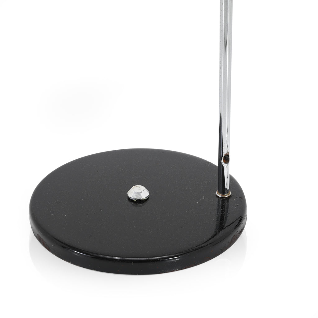 Curved Chrome Floor Lamp