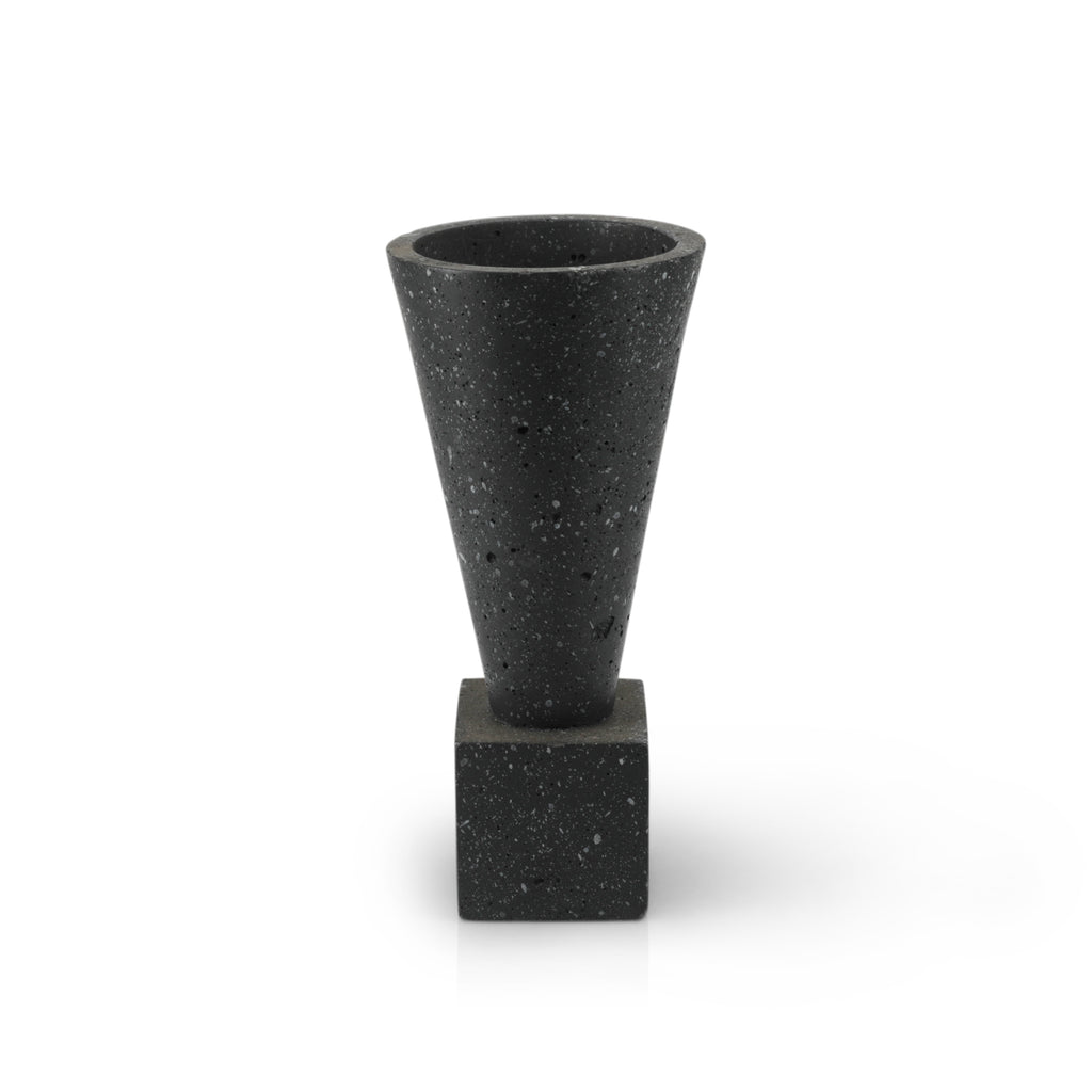 Small Black Cone Planter