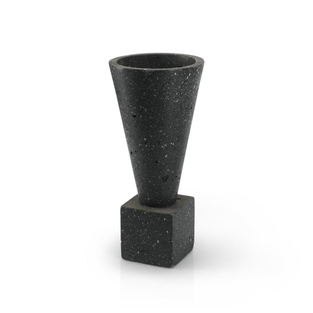 Small Black Cone Planter