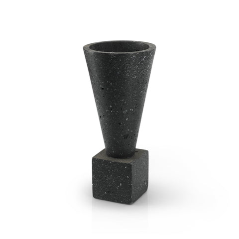 Small Black Cone Planter