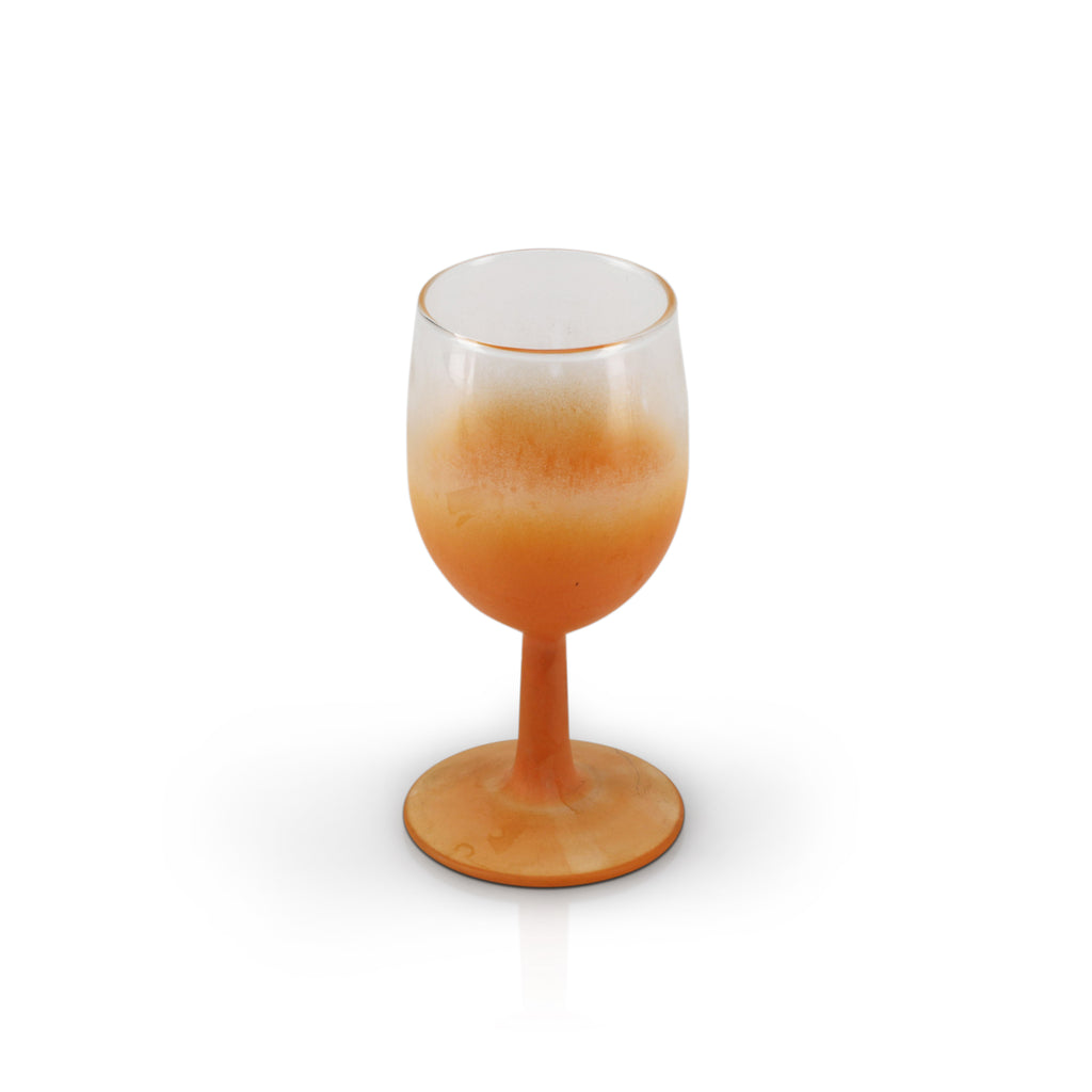 Orange Ombre Stemware