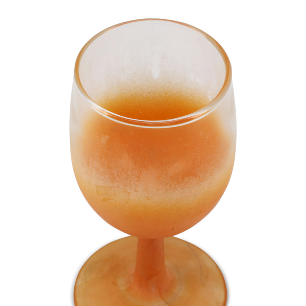 Orange Ombre Stemware