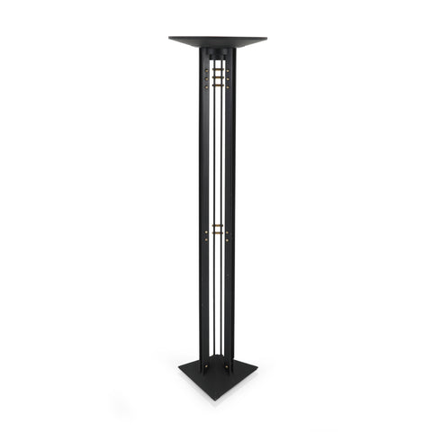Large Black Torchiere