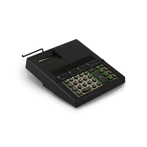 Black Calculator with Receipt Spool