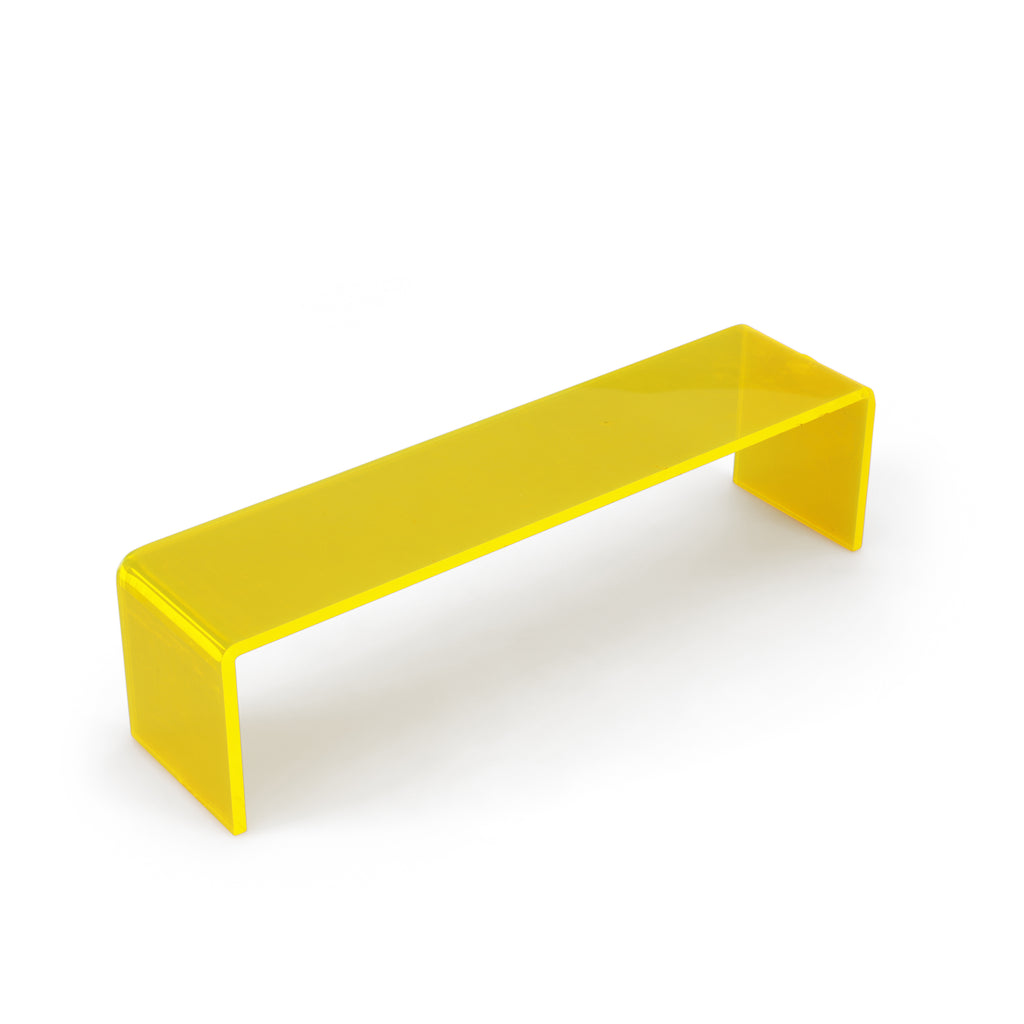 Neon Yellow Acrylic Table Stand (A+D)