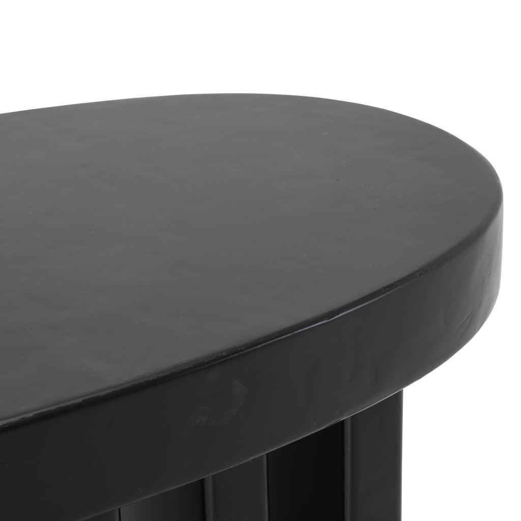 Black Minimalist Side Table