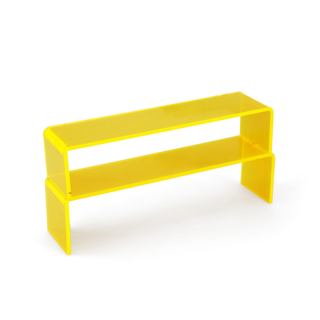 Neon Yellow Acrylic Table Stand (A+D)