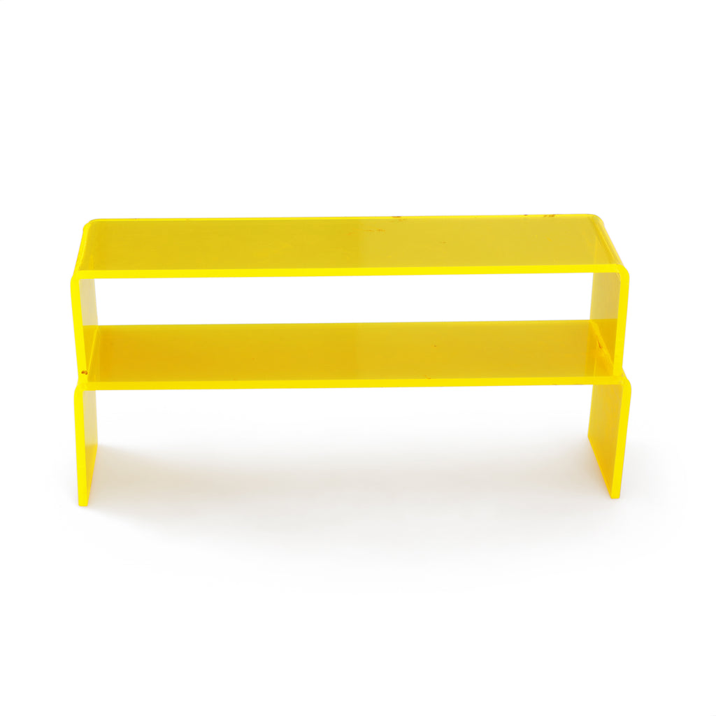 Neon Yellow Acrylic Table Stand (A+D)