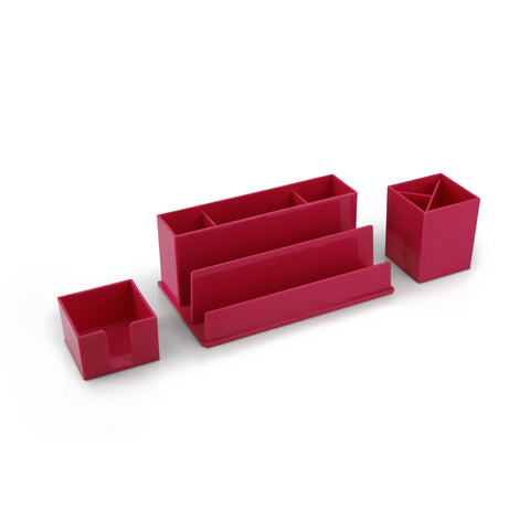 Pink Desk Organizer Set (A+D)