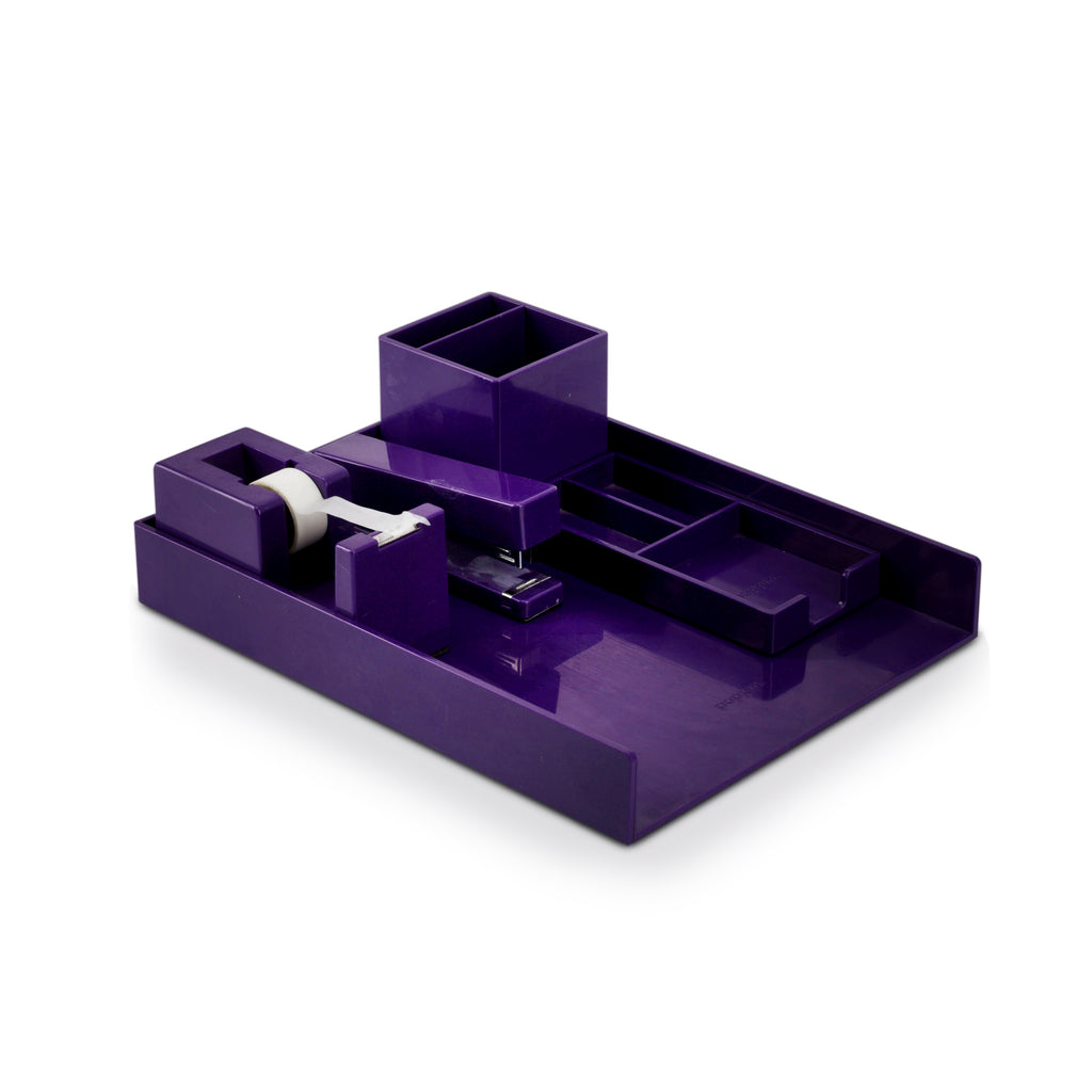 Purple Desk Organizer Set (A+D)
