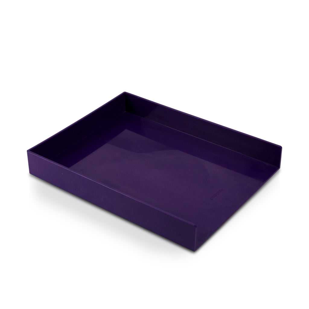 Purple Desk Organizer Set (A+D)
