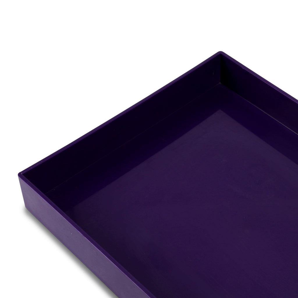 Purple Desk Organizer Set (A+D)