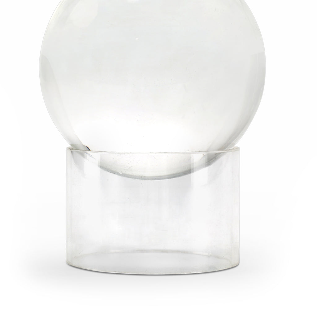 Glass Paperweight Sphere w/ Stand (A+D)
