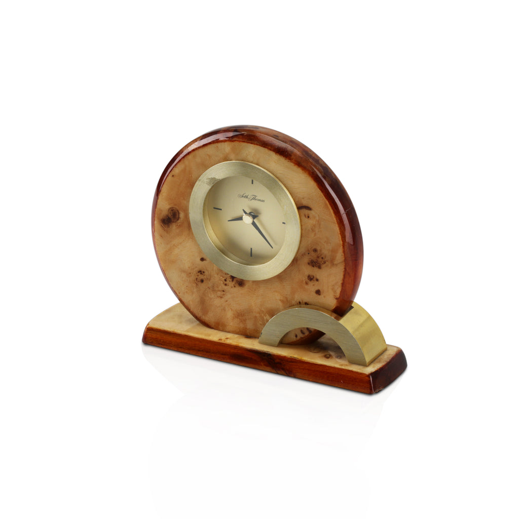 Burlwood Seth Thomas Clock