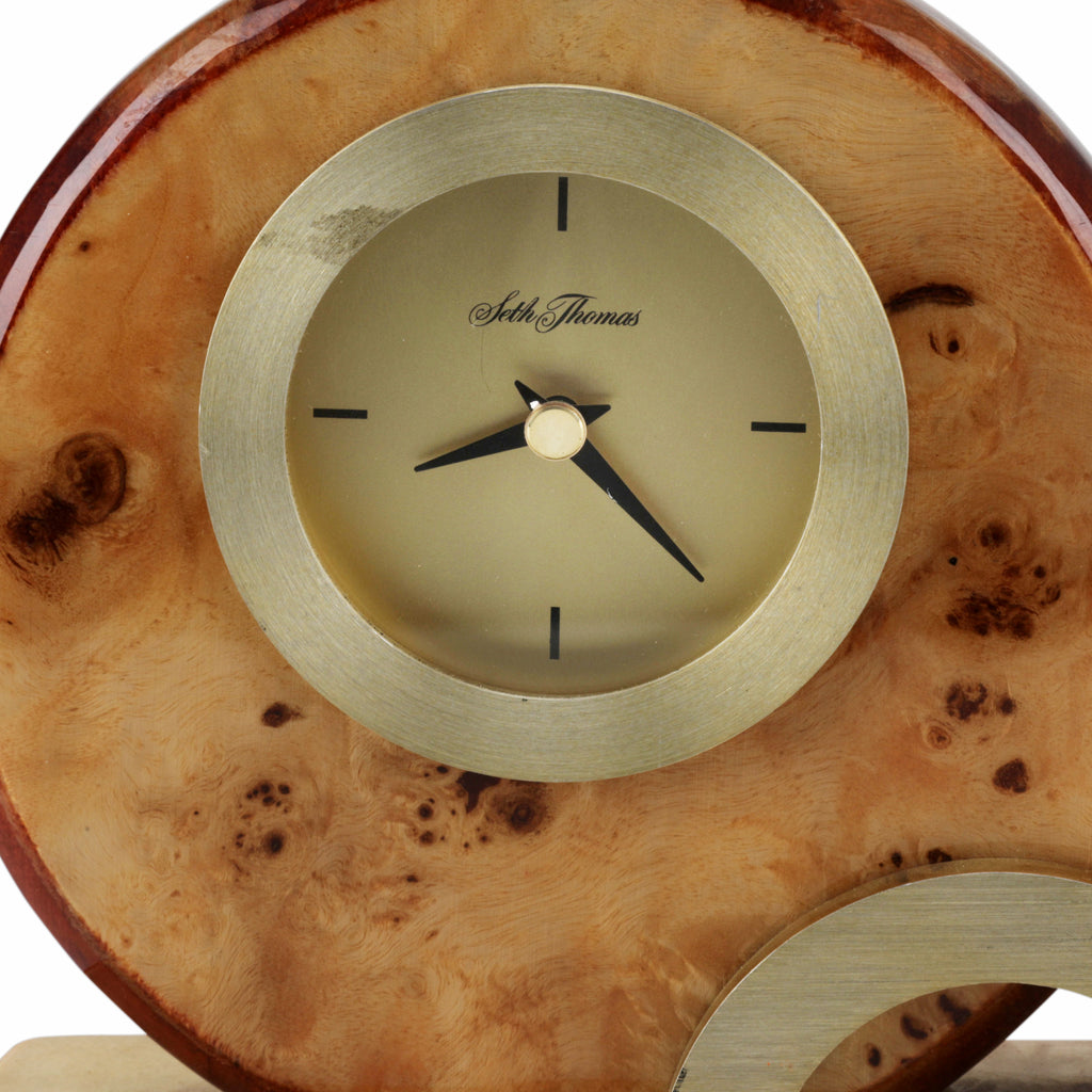 Burlwood Seth Thomas Clock