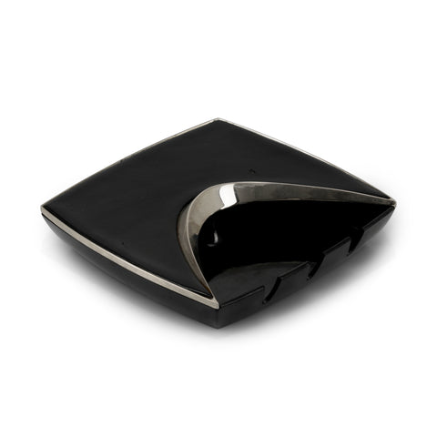 Black / Chrome Ashtray