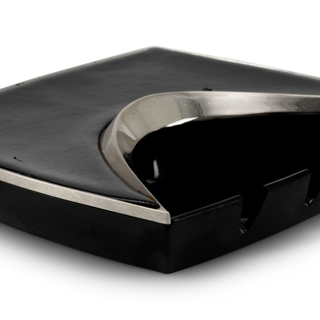 Black / Chrome Ashtray