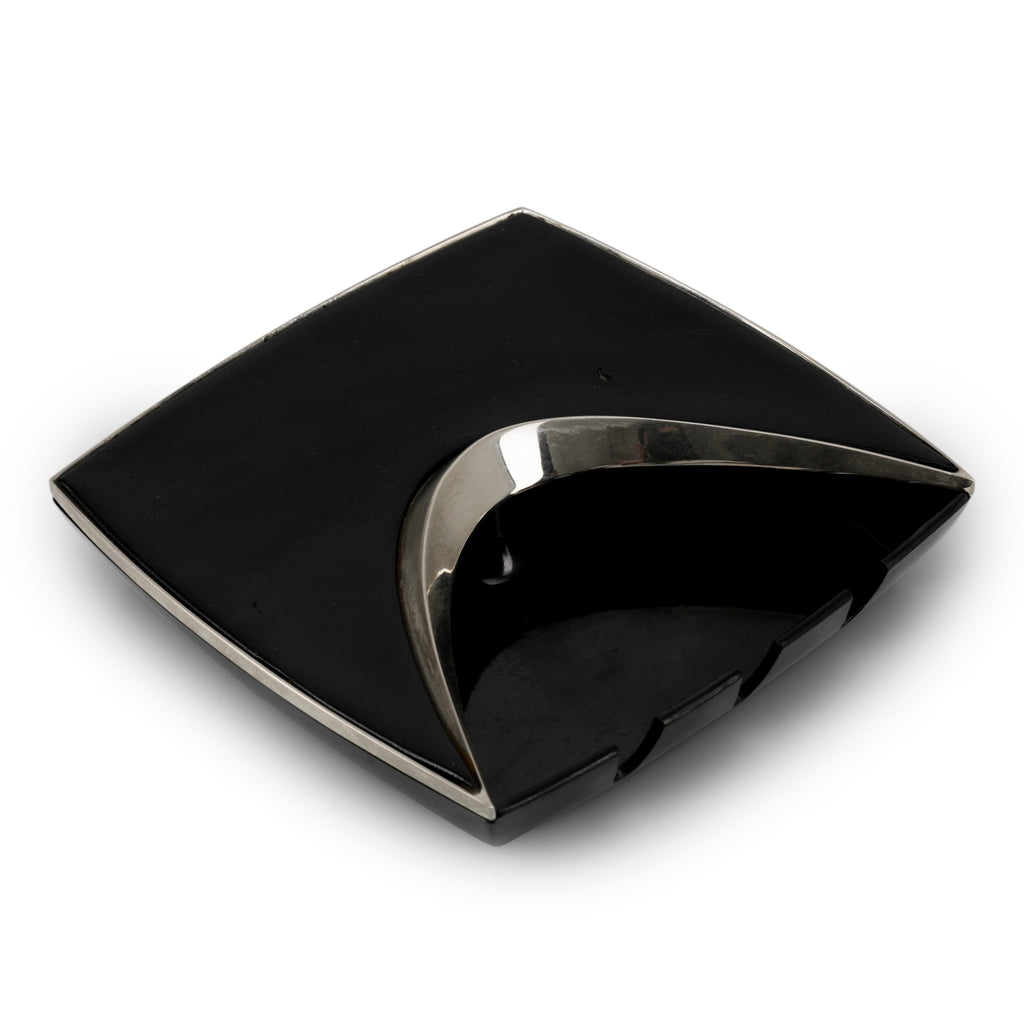 Black / Chrome Ashtray