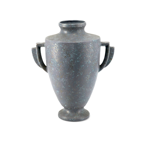 Large Grey / Blue Speckled Vase (A+D)