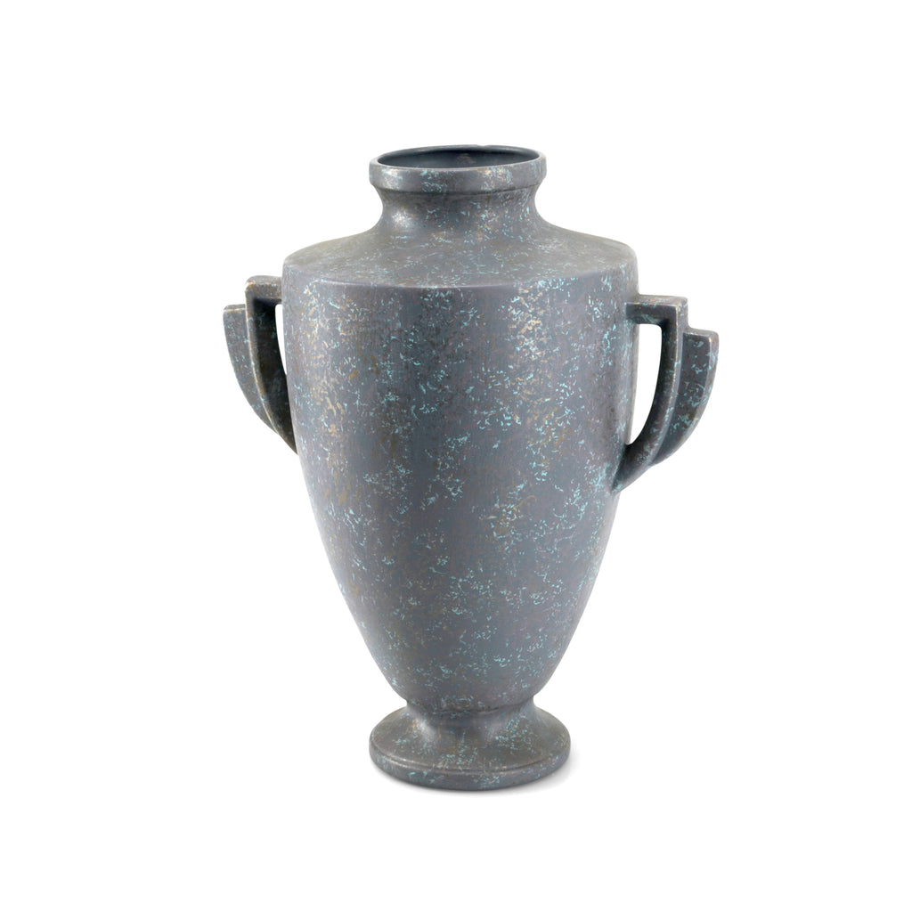 Large Grey / Blue Speckled Vase (A+D)