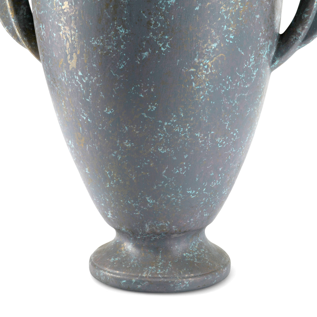 Large Grey / Blue Speckled Vase (A+D)