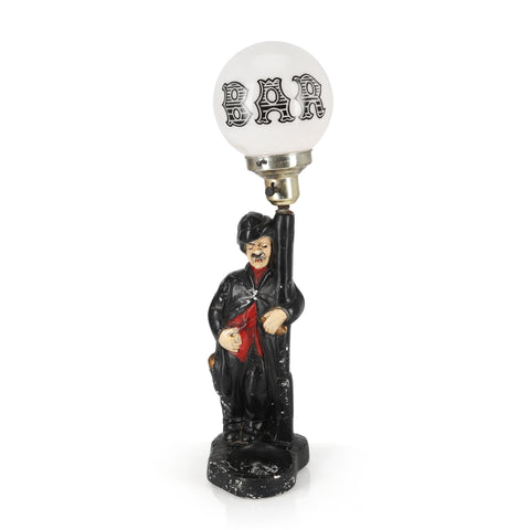 Black Novelty Bar Table Lamp